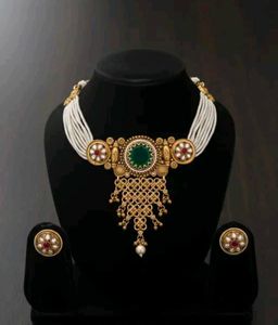 Choker Kundan Necklace Set