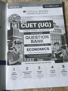 Oswaal Books CUET (UG) Economics Question Bank