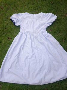 Cute Puff Sleeve Midi Dress