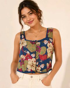 🔥 BUY 1, GET 1 FREE 🔥Floral Print Tank Top