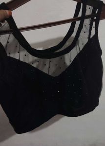 Royal look Black party wear Blouse