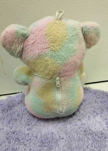 Pastel Tie-Dye Teddy Bear