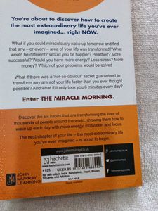 The Miracle Morning Book
