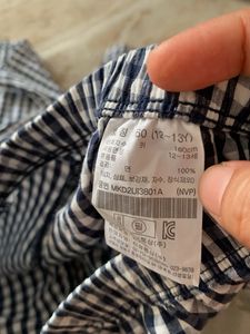 Cute Gingham Print Culottes