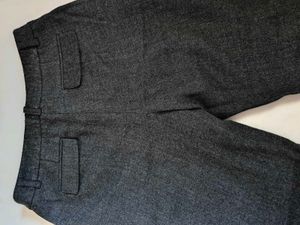 Classic Dark Grey Woolen Pants