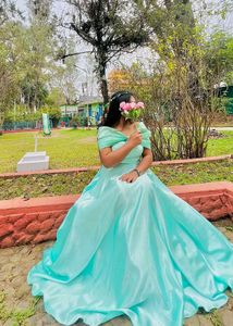 Beautiful Mint Green Gown