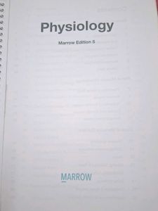 Physiology - Marrow Edition 5
