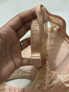 Elegant Lace Trim Bra