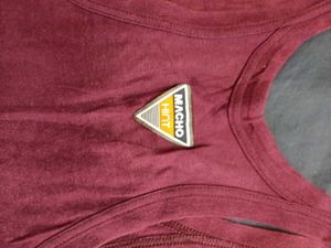 Maroon Tank Top