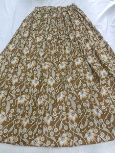 Boho Print Maxi Skirt