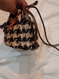 Chic Drawstring Pouch Bag