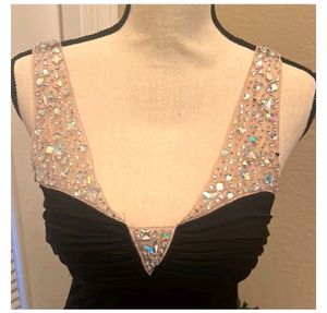 Rhinestone Black Dress + Beach Outfits Combo