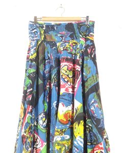 Multi Colour Printed Skirt (Women's)