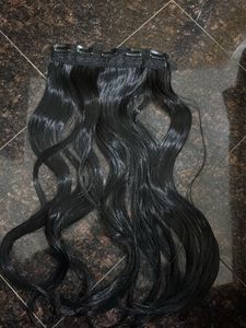 NEW UNUSED Hair Extension Natural Black