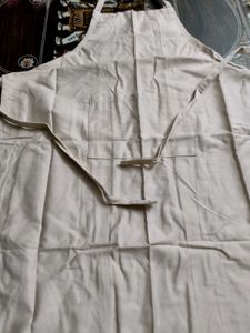 NEW UNUSED Cotton Kitchen Apron with Pocket