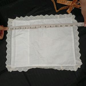 White Baby Pillow Cover Multiple Pieces Available