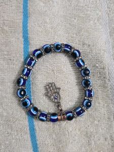 Evil Eye Hamsa Hand Bracelet