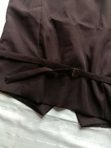Black Blazer Vest