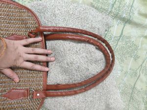Stylish Woven Handbag