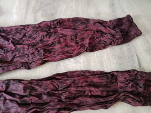 Stylish Maroon Printed jumpsuit