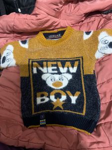 Cute 'New Boy' Sweater