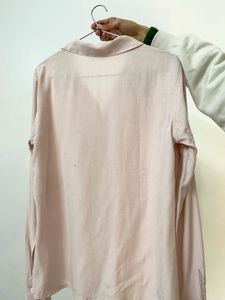 Agnes B. Pink Button-down Shirt