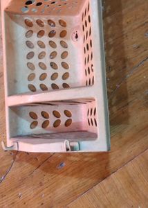 Set of 2 Brown Food Storage Containers
