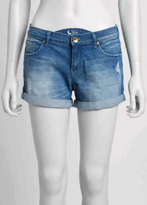 Stylish Blue Denim Shorts