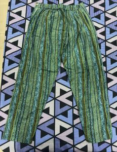 Green Block Print Kurta