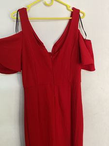 Elegant Red Gown