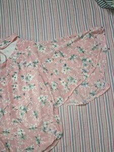 Floral Print Crop Top