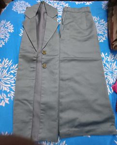 Woman's Grey Suit Set