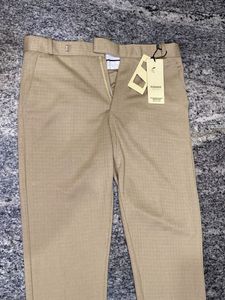 Men's Classic Beige Dress Pants