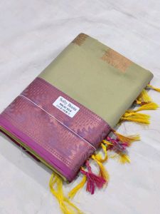 Elegant Soft Silk Allover Boota Saree