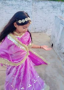 Elegant Lavender Lehenga Choli Set 22 kali poshak