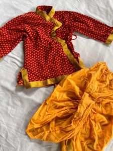 Traditional Indian Kids Dhoti Kurta Set