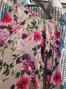 Vibrant Floral Print Blouse