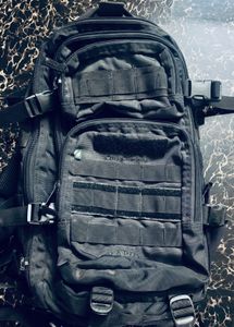 CLIFFCLIMBER Black Tactical Backpack RAPID 20 Ltrs