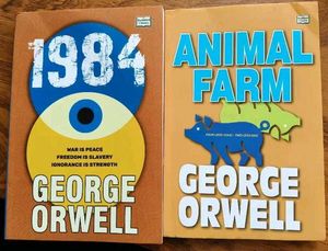 George Orwell 1984 & Animal Farm Books