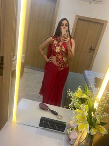 Ready to wear saree with stitched blouse