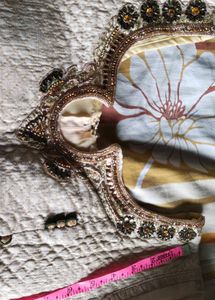 Elegant Floral Print Anarkali Gown