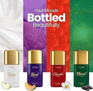 Vowka Perfume Set - Pure, Bond, Cherish, Eternal