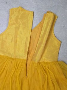 Beautiful Yellow Ethnic Gown