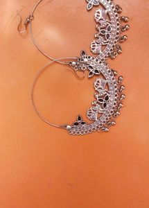 VENI Oxidised Chandbalis