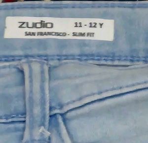 Light Wash Denim Jeans