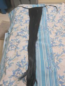 Black Hair Extension pony tail