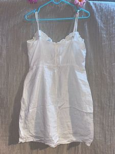 Chic White Mini Dress