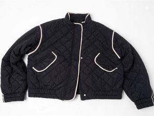 Quilted Bomber Jacket