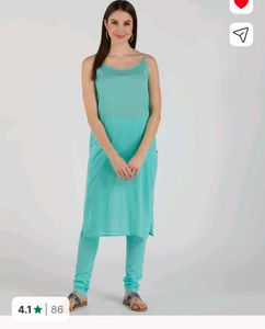 Beautiful Teal Kurta Set with Dupatta