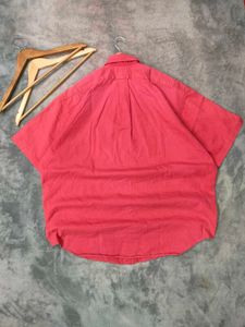 Ralph Lauren Mens Coral Button Down Shirt